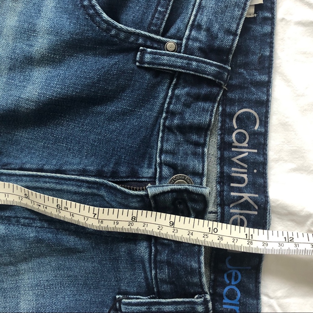 NWT Calvin Klein Jeans Dark Wash 34x32 - Picture 3 of 8